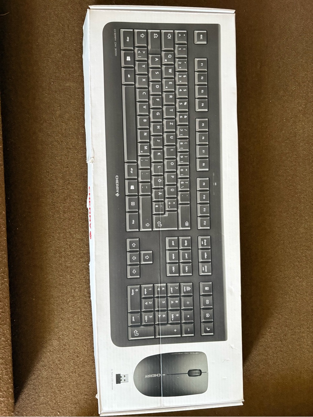 Brand new Black Wireless Keyboard and Mouse Combo